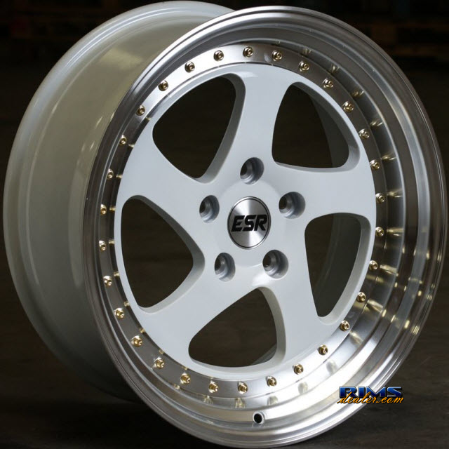 Pictures for ESR Wheels SR02 White Flat